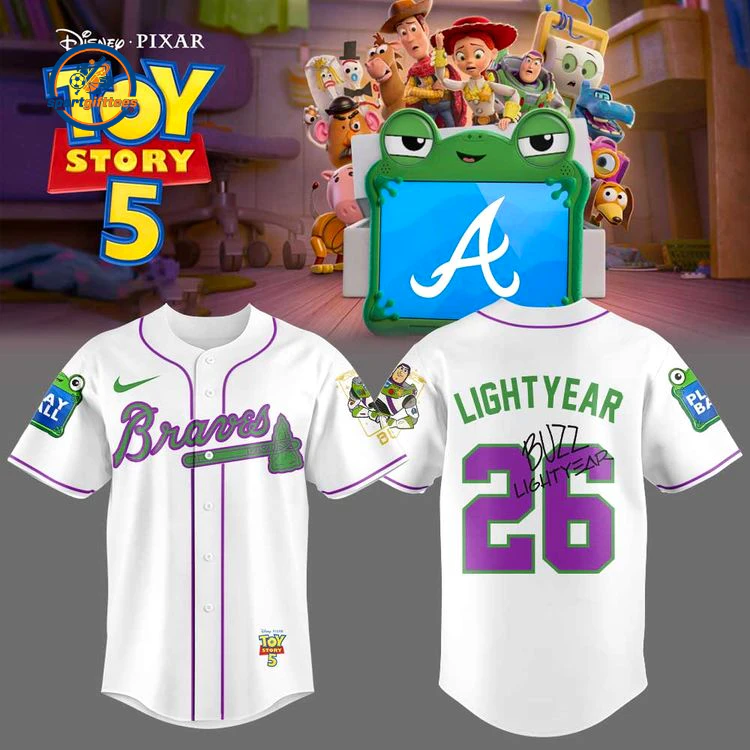 A Braves Toy Story 5 Limited Jersey V2