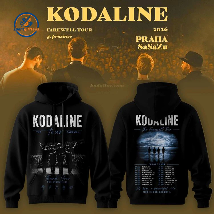 Kodaline Farewell Tour 2026 Hoodie