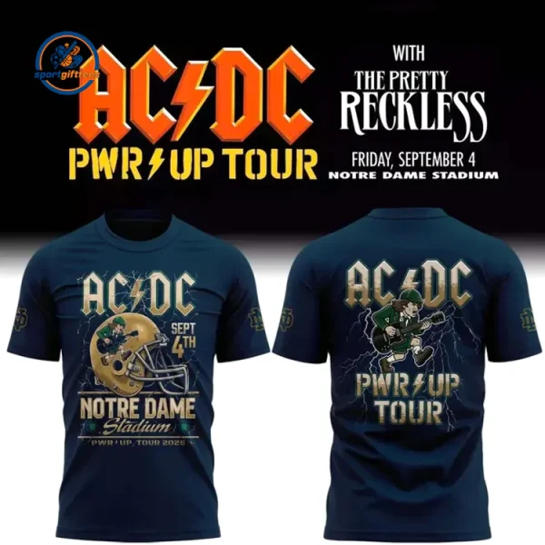 AC/DC PWR UP Tour – Notre Dame Edition Hoodie