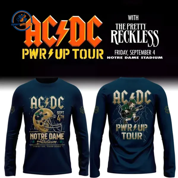 AC/DC PWR UP Tour – Notre Dame Edition Hoodie