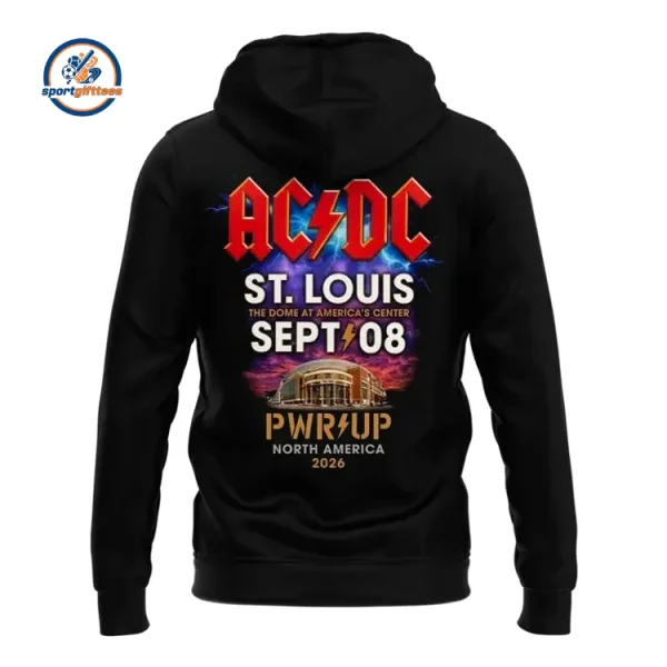 AC/DC PWR UP Tour - St. Louis 2026 Edition Hoodie
