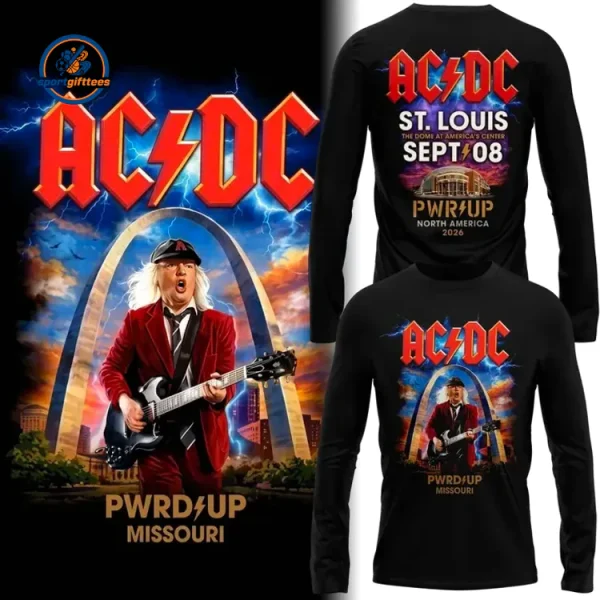 AC/DC PWR UP Tour - St. Louis 2026 Edition Hoodie