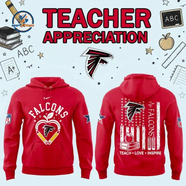 Atlanta Falcons Teacher Appreciation 2026 Hoodie