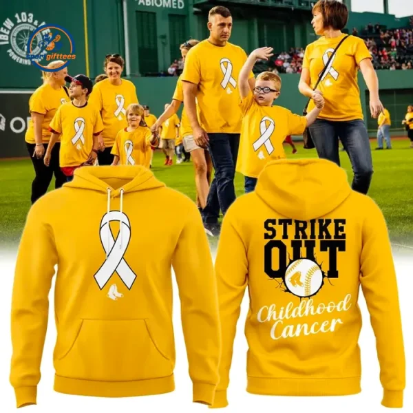 Boston Red Sox Childhood Cancer Awareness Day Hoodie