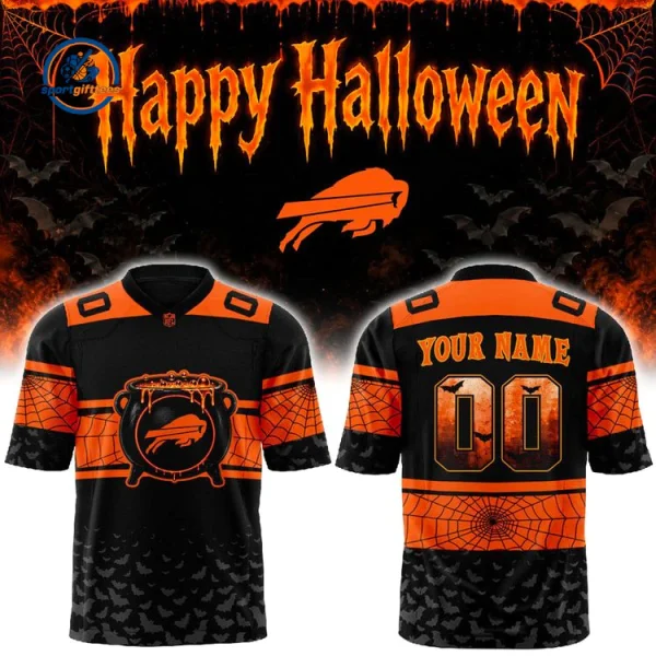 Buffalo Bills Happy Halloween 2026 Football Jersey