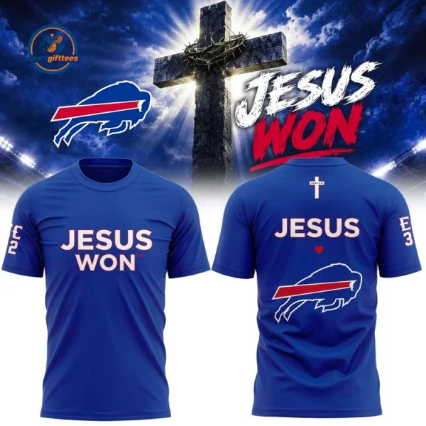 Buffalo Bills Jesus Won 2026 Hoodie