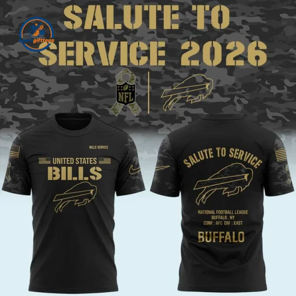 Buffalo Bills Salute to Service 26 Hoodie
