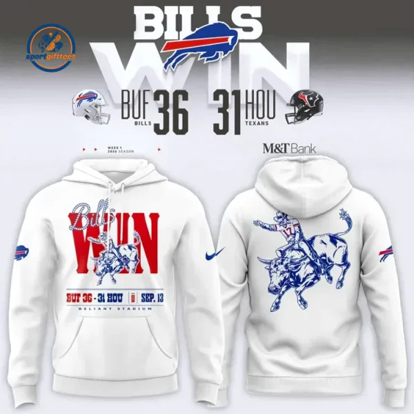 Buffalo Bills vs Texans 2026 Victory Edition Hoodie