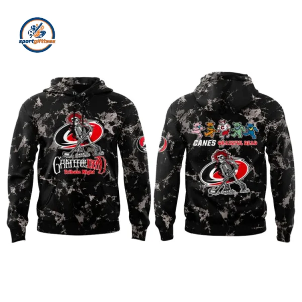 Carolina Hurricanes Grateful Dead 2026 Hoodie
