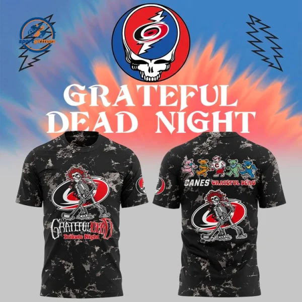 Carolina Hurricanes Grateful Dead 2026 Hoodie