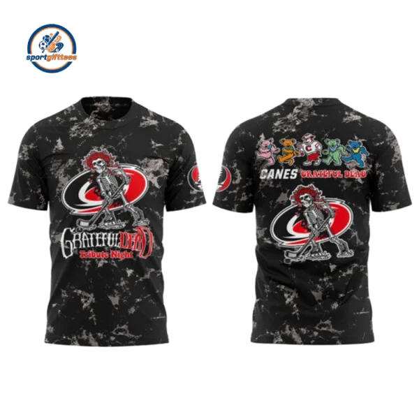 Carolina Hurricanes Grateful Dead 2026 Hoodie