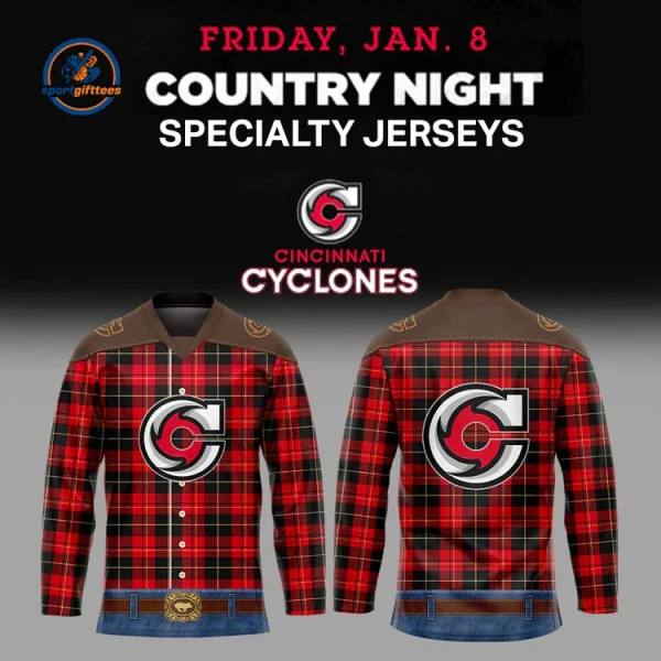 Cincinnati Cyclones COUNTRY NIGHT Hockey Jersey