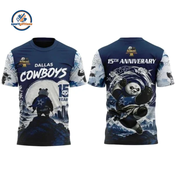 Dallas Cowboys Kung Fu Panda 15th Anniversary Hoodie