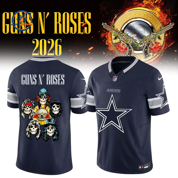 Dallas Cowboys x Gun N’ Roses 2026 Jersey Dallas Cowboys x Gun N’ Roses 2026 Jersey