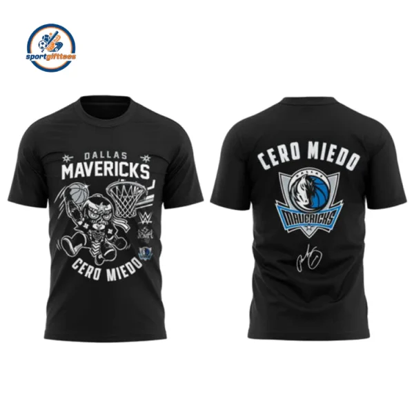 Dallas Mavericks x Miedo WWE Monday Night T-Shirt