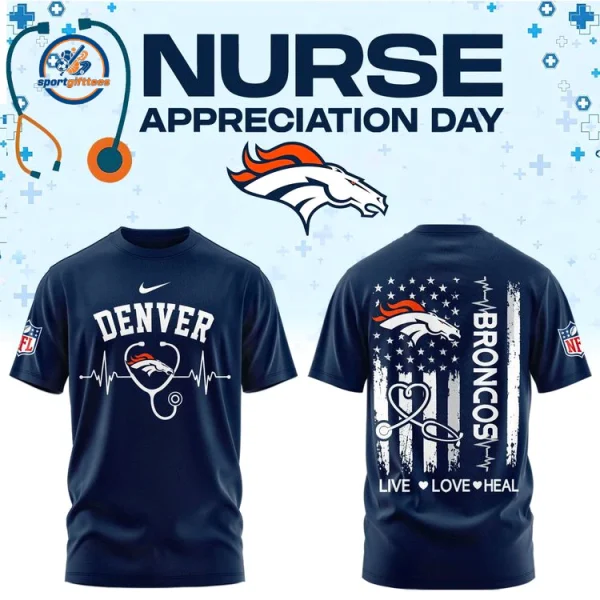 Denver Broncos Nurse Appreciation Hoodie