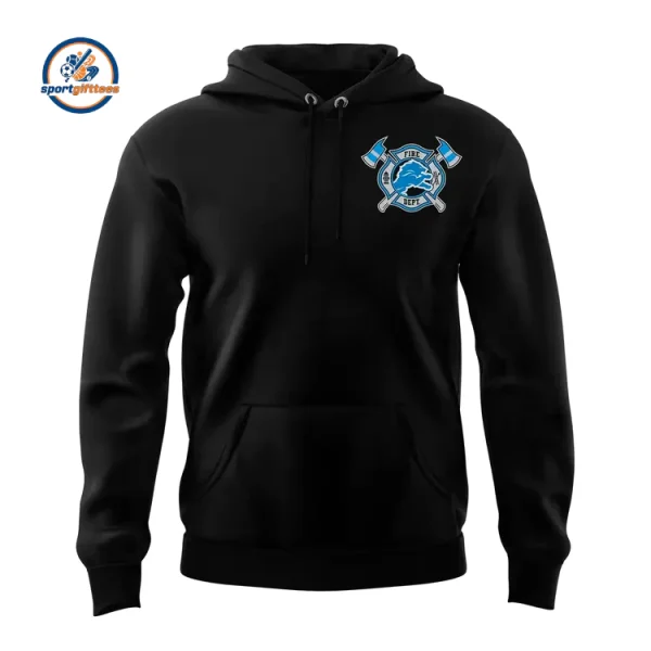 Detroit Lions Fire Department Tribute Hoodie