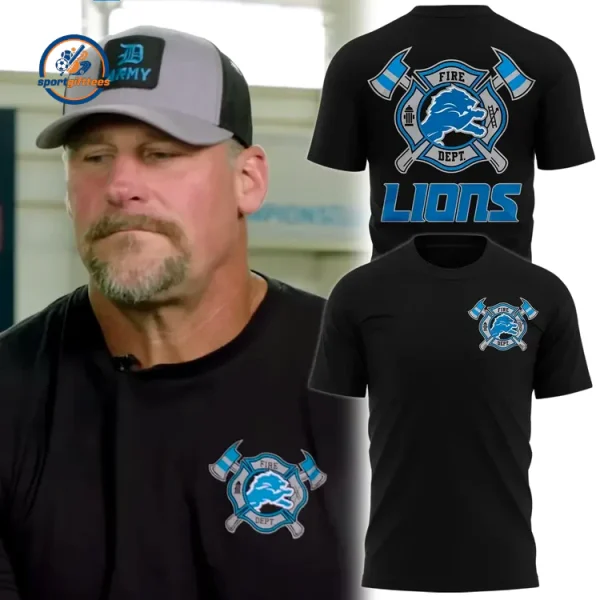 Detroit Lions Fire Department Tribute Hoodie