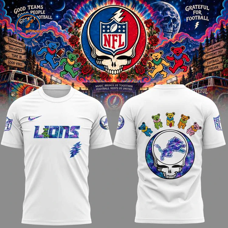 Detroit Lions Grateful Dead Night 2026 T-Shirt Detroit Lions Grateful Dead Night 2026 T-Shirt