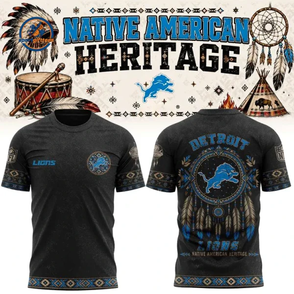 Detroit Lions Native American Heritage Hoodie