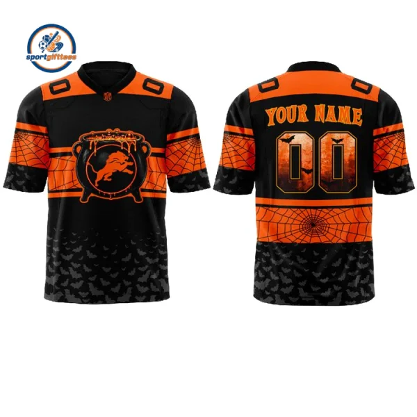 Detroit Lions x Halloween Day 26 Custom Name Jersey