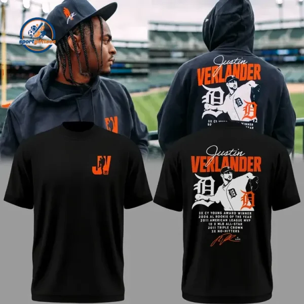 Detroit Tigers Justin Verlander Edition Hoodie