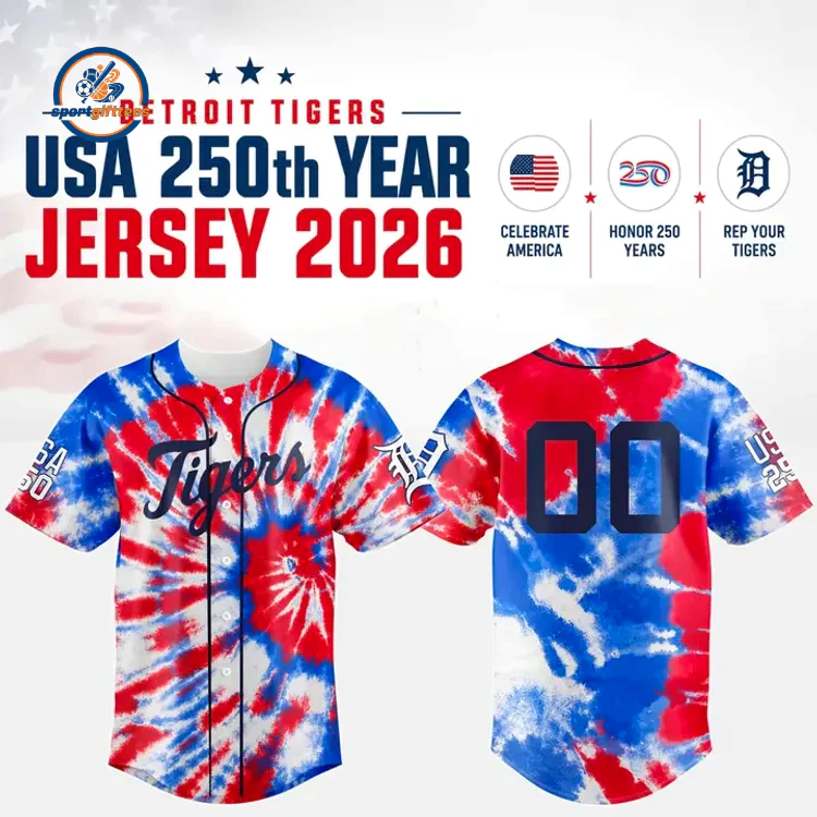 Detroit Tigers USA 250 Jersey Detroit Tigers USA 250 Jersey
