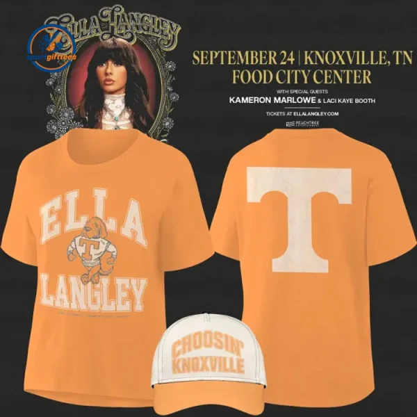 Ella Langley x Tennessee Football Dandelion Tour 2026 T-Shirt