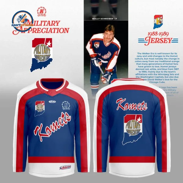 Fort Wayne Komets Military Appreciation Hockey Jersey