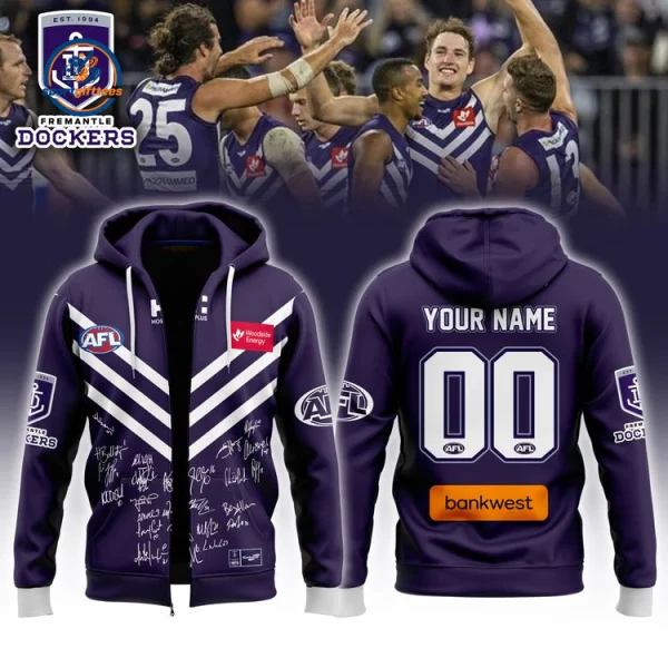Fremantle Dockers AFL Signature 2026 Hoodie