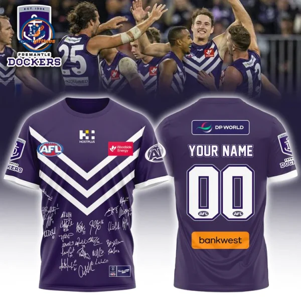 Fremantle Dockers AFL Signature 2026 Hoodie