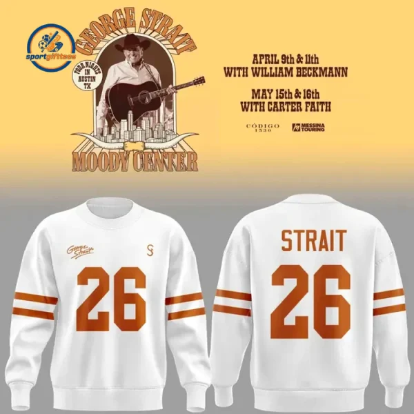 George Strait x Texas Longhorns 2026 Hoodie