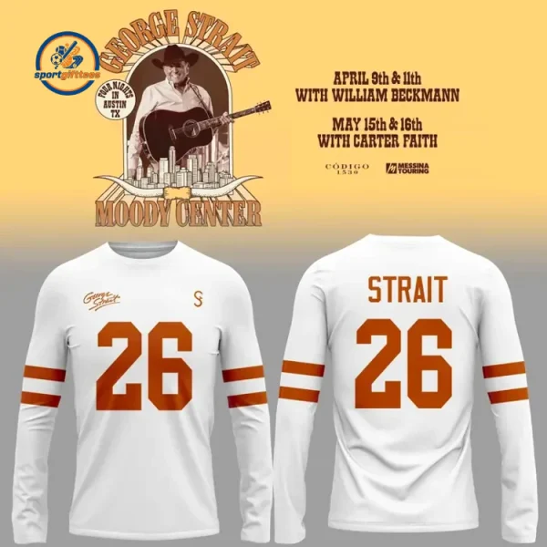 George Strait x Texas Longhorns 2026 Hoodie