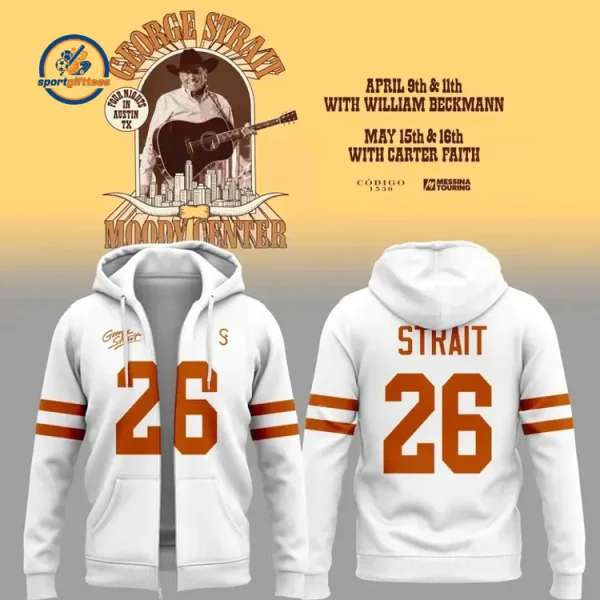 George Strait x Texas Longhorns 2026 Hoodie
