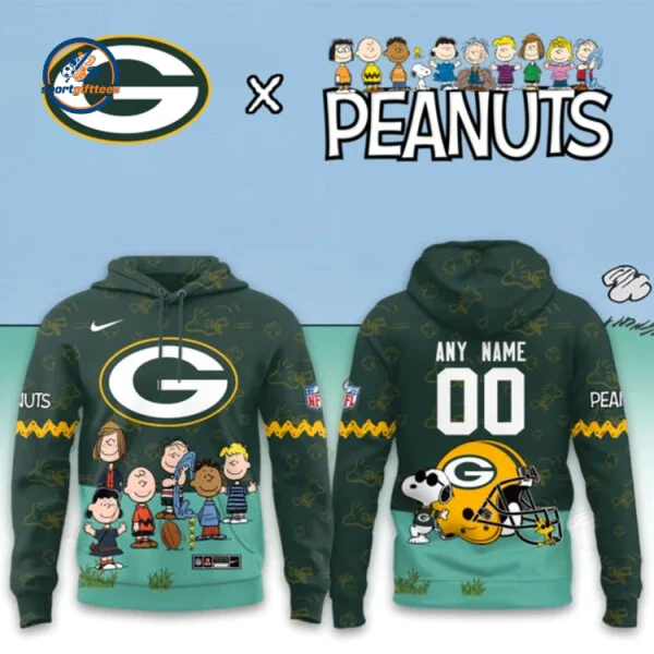 Green Bay Packers x Peanuts 2026 Custom Hoodie