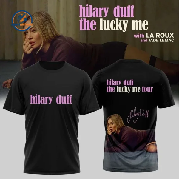 Hilary Duff The Lucky Me Tour 2026 Hoodie
