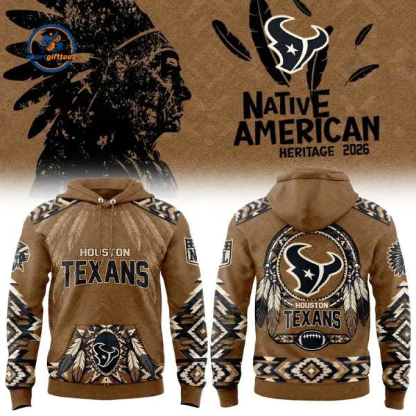 Houston Texans Native American Heritage 2026 Hoodie