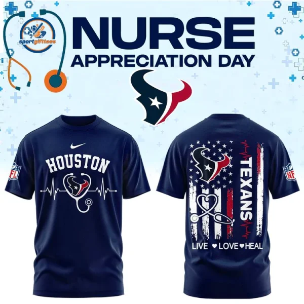 Houston Texans Nurse Appreciation Hoodie