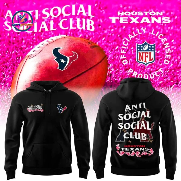 Houston Texans x Anti Social Social Club Edition Hoodie