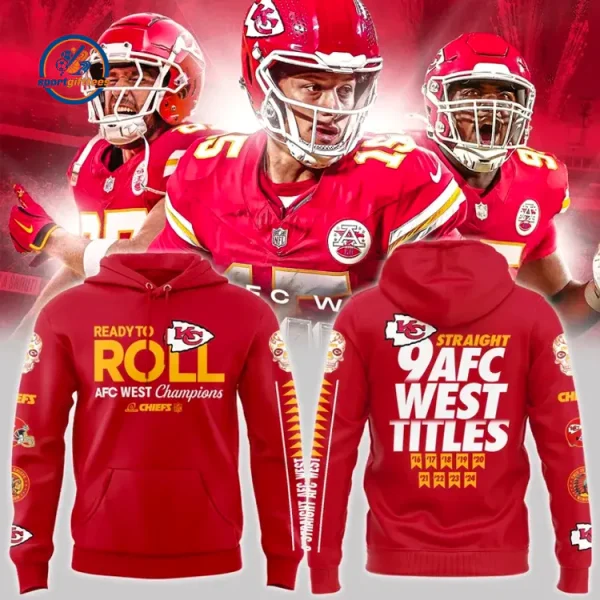 Kansas City Chiefs AFC WEST CHAMPIONS Hoodie