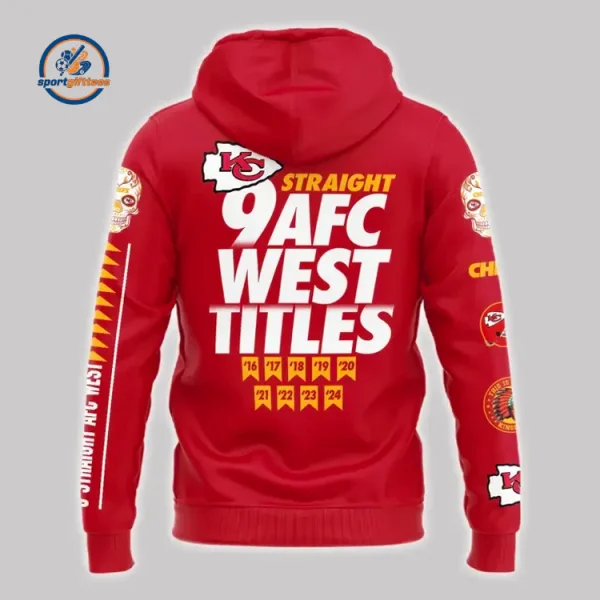 Kansas City Chiefs AFC WEST CHAMPIONS Hoodie