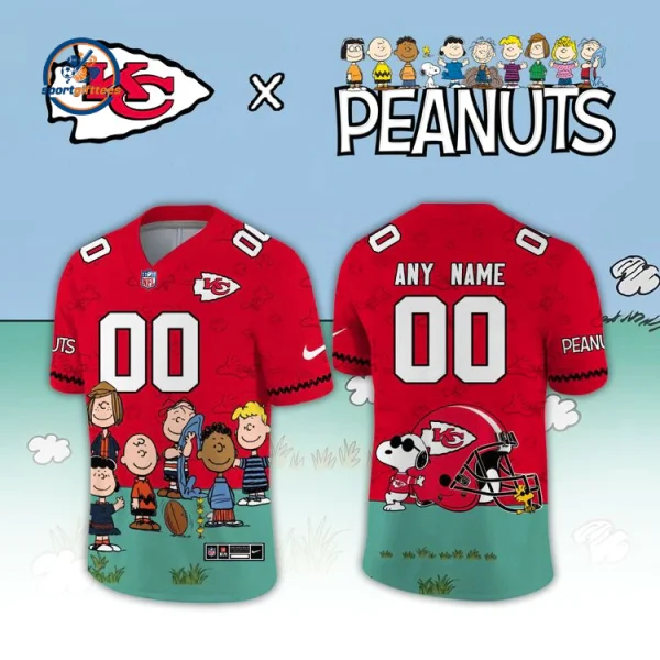 Kansas City Chiefs x Peanuts 2026 Football Jersey
