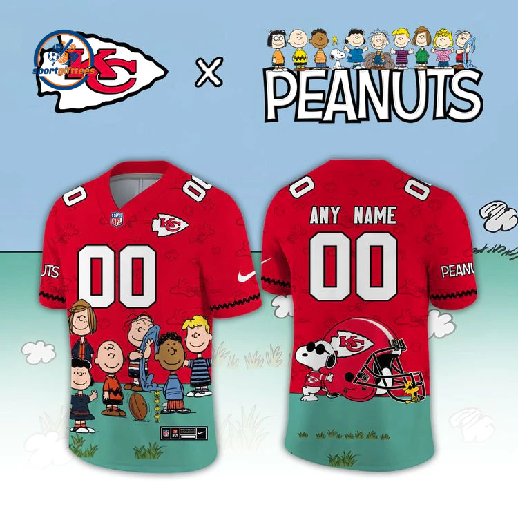 Kansas City Chiefs x Peanuts 2026 Football Jersey Kansas City Chiefs x Peanuts 2026 Football Jersey