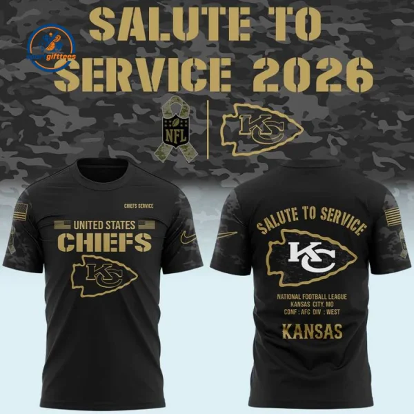 KC Chiefs Salute to Service 2026 Hoodie