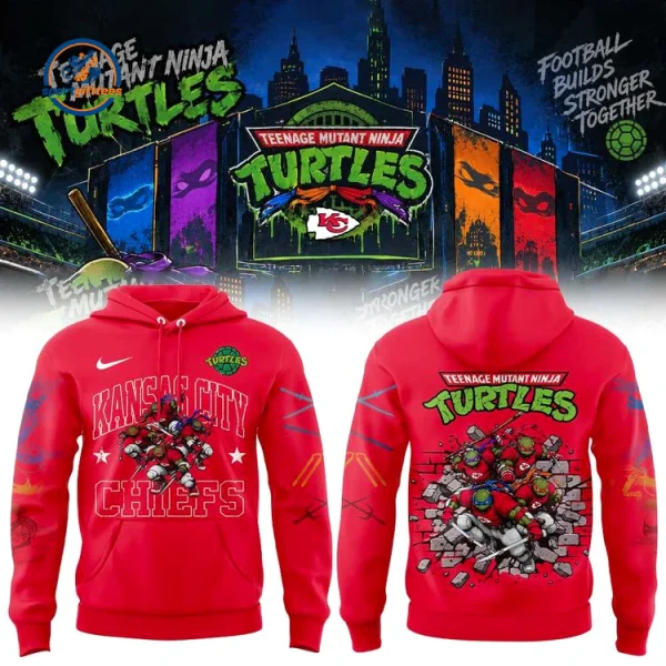 KC Chiefs x Teenage Mutant Ninja Turtles Hoodie