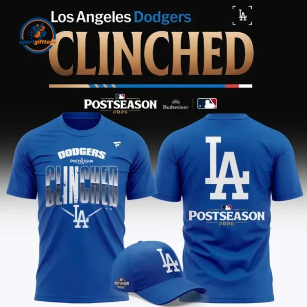 Los Angeles Dodgers Postseason Locker Room 2026 Hoodie