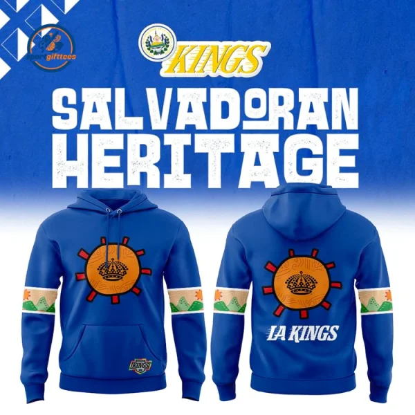Los Angeles Kings Salvadoran Heritage 2026 Hoodie