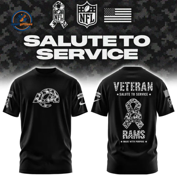 Los Angeles Rams Salute To Service Hoodie