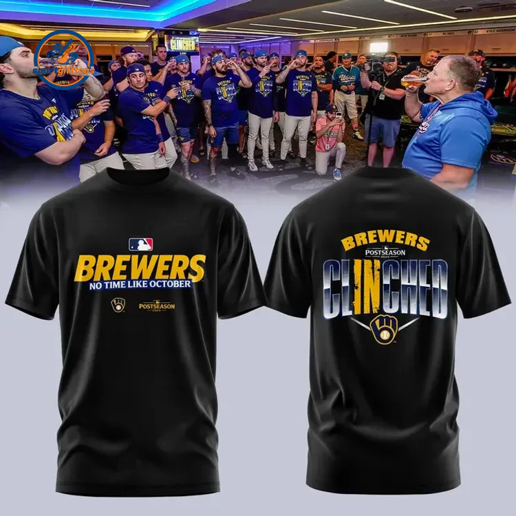 Milwaukee Brewers 2026 Postseason T-shirt Milwaukee Brewers 2026 Postseason T-shirt