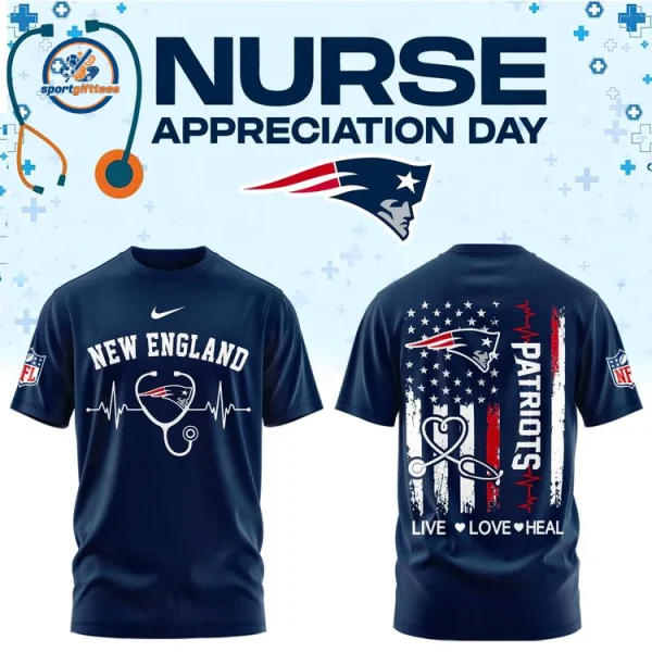 New England Patriots Nurse Appreciation Hoodie